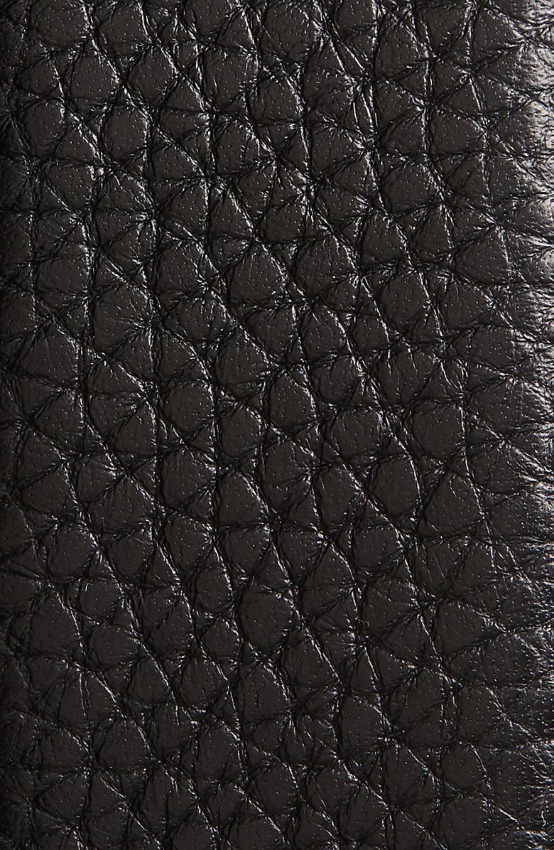 FERRAGAMO Salvatore Ferragamo Textured & Smooth Leather Belt, Alternate, color, 