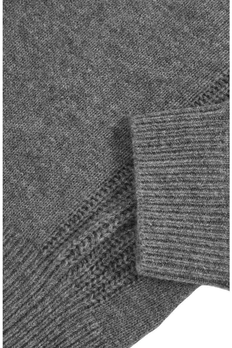 Foulton Wool & Cashmere Sweater, Alternate, color, MID GREY MELANG