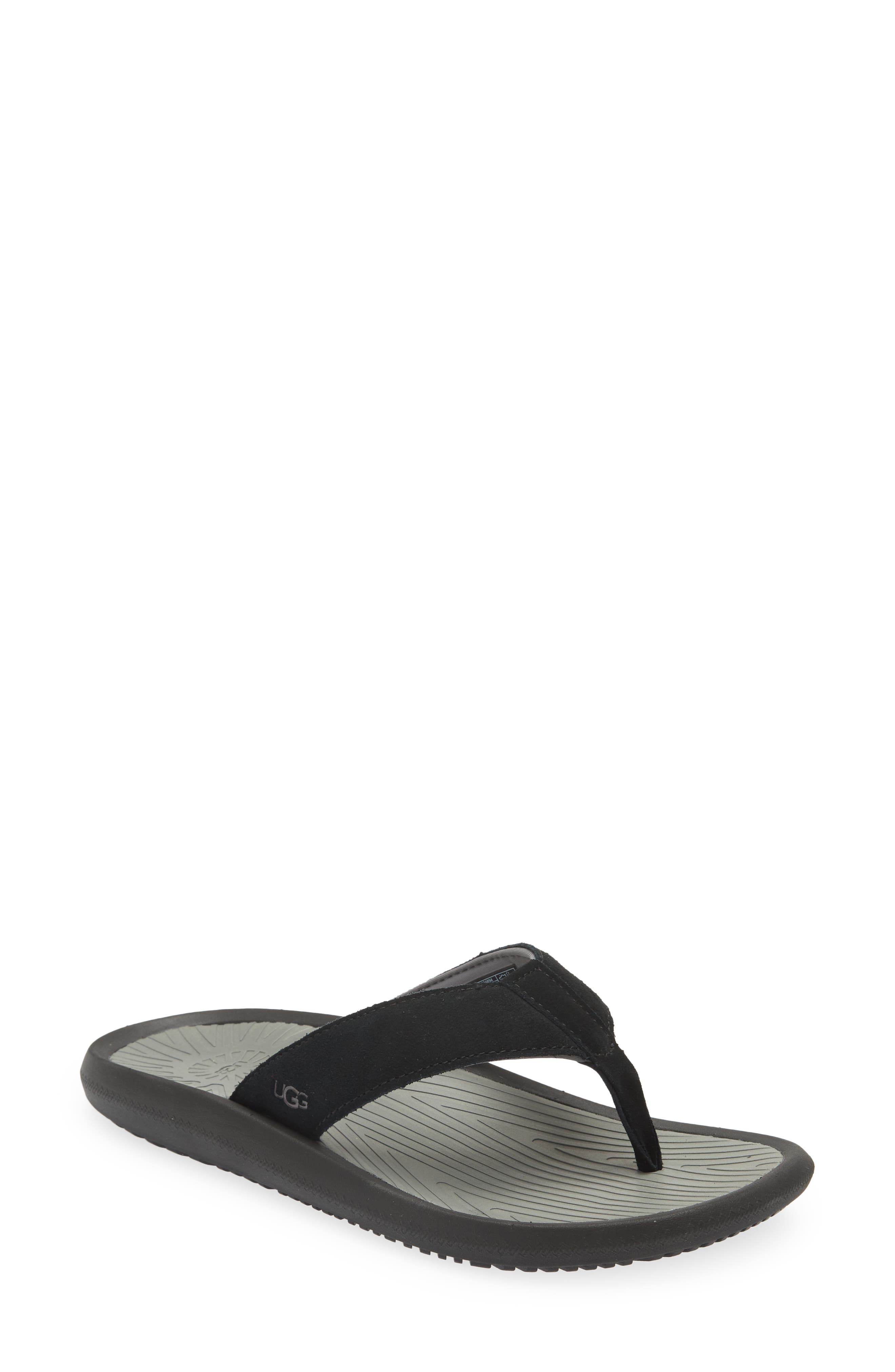 Brookside II Flip Flop, Main, color, BLACK