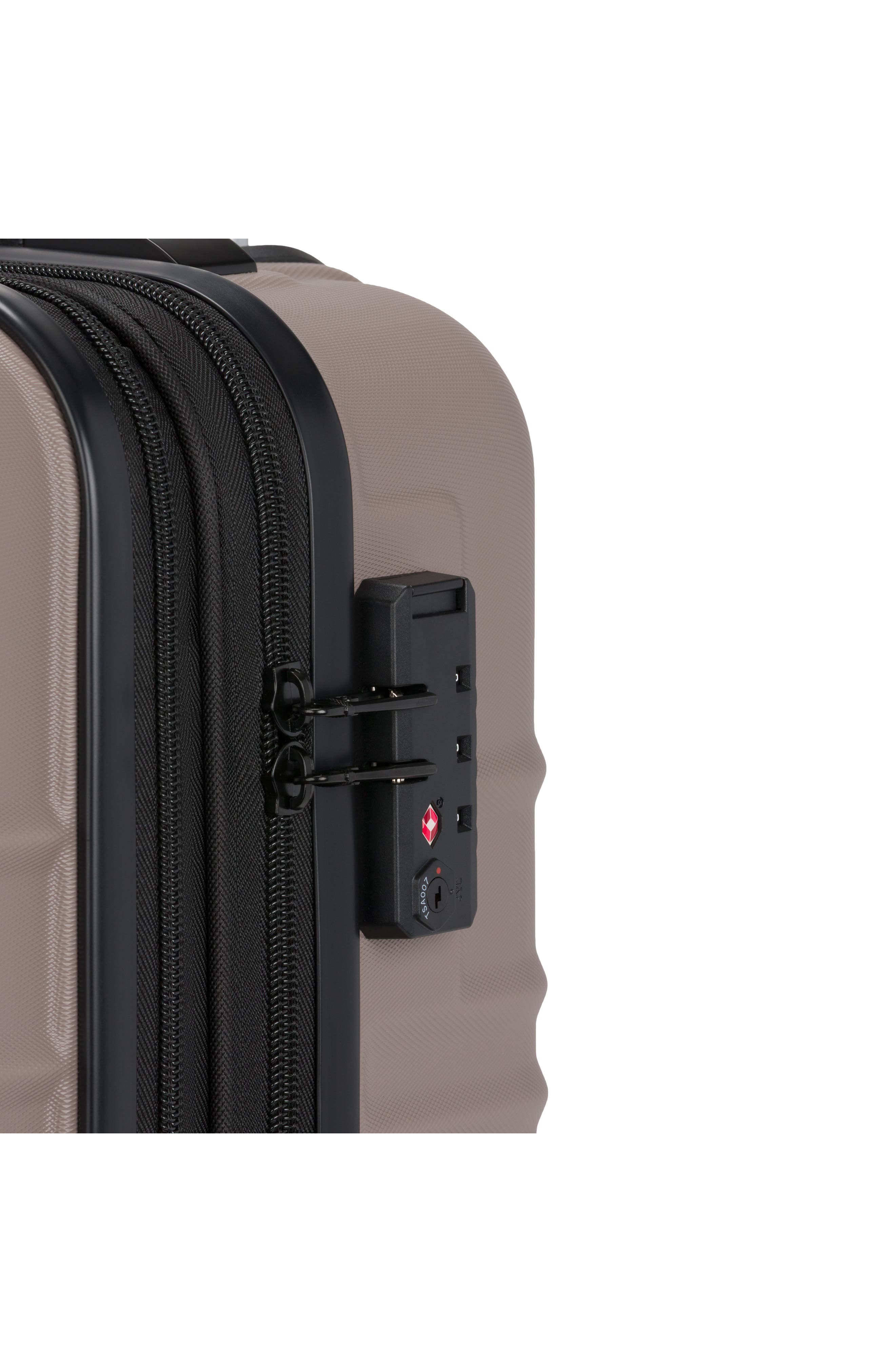 SWISSGEAR 20-Inch Hardside Spinner Carry-On Luggage, Alternate, color, Cinder