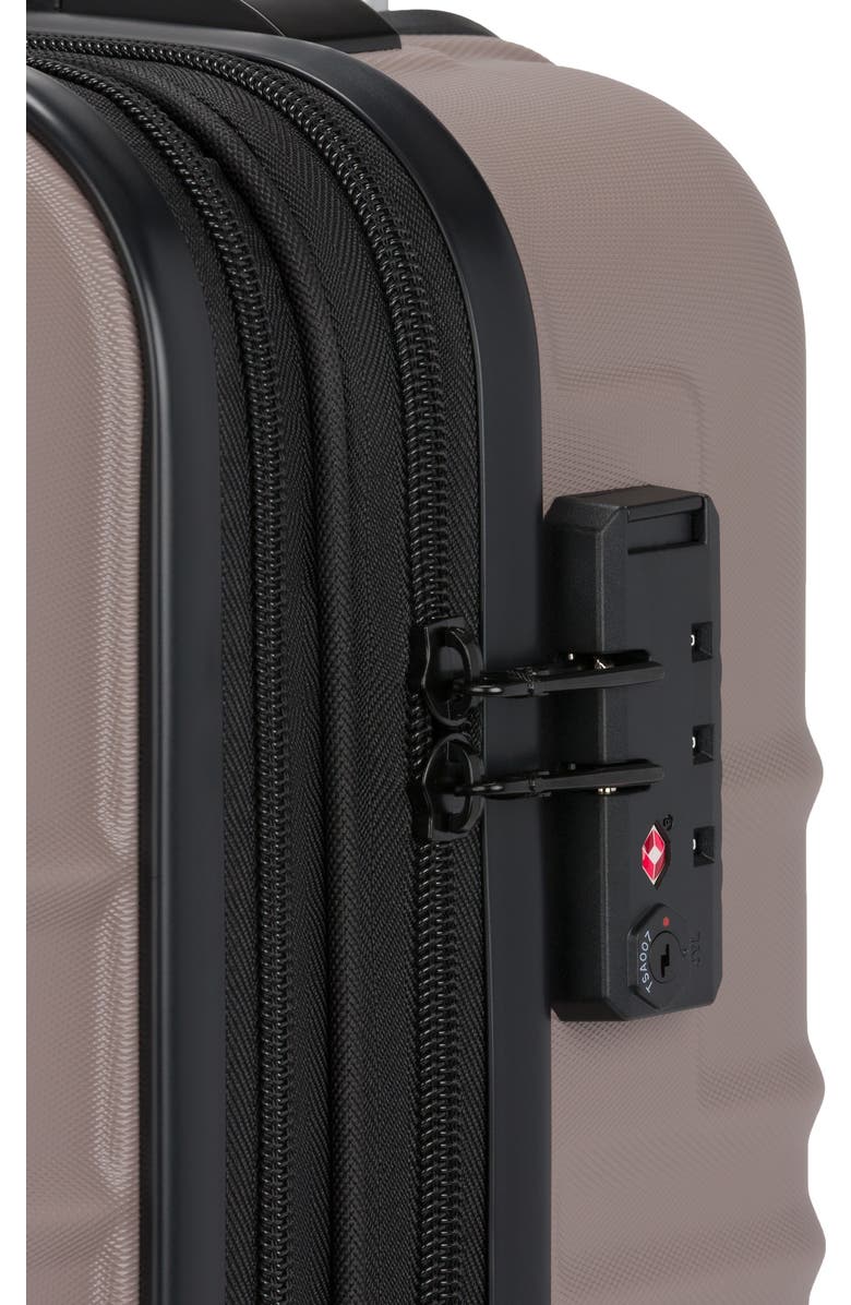 SWISSGEAR 20-Inch Hardside Spinner Carry-On Luggage, Alternate, color, Cinder