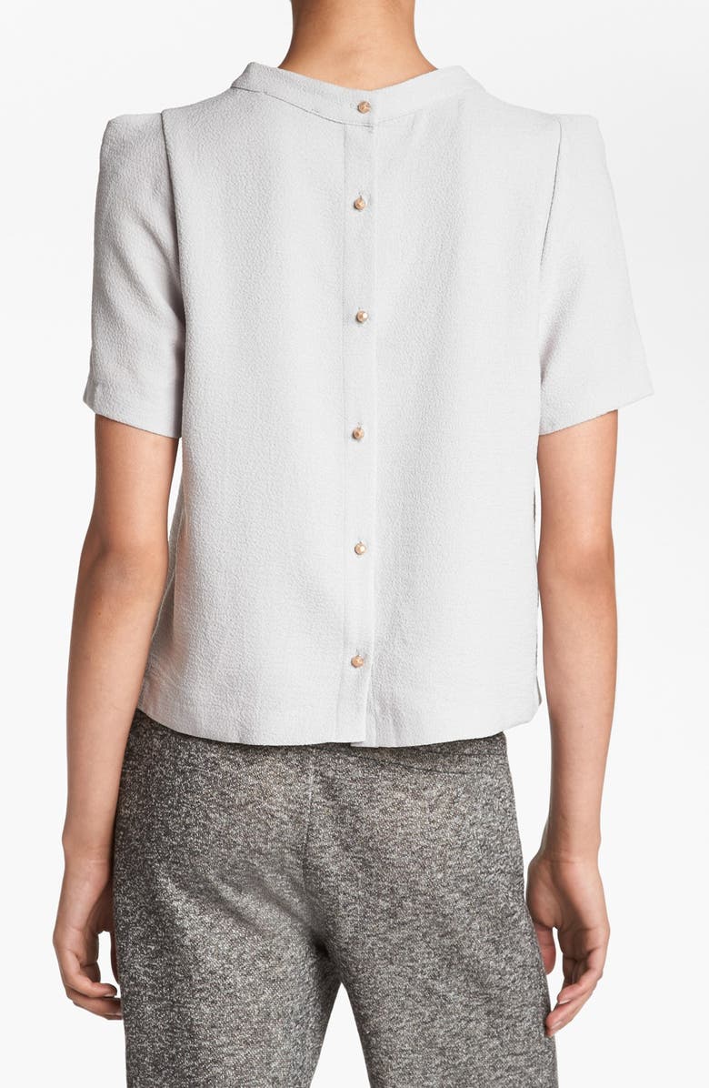 ASTR the Label ASTR Button Back Boxy Top, Alternate, color, 