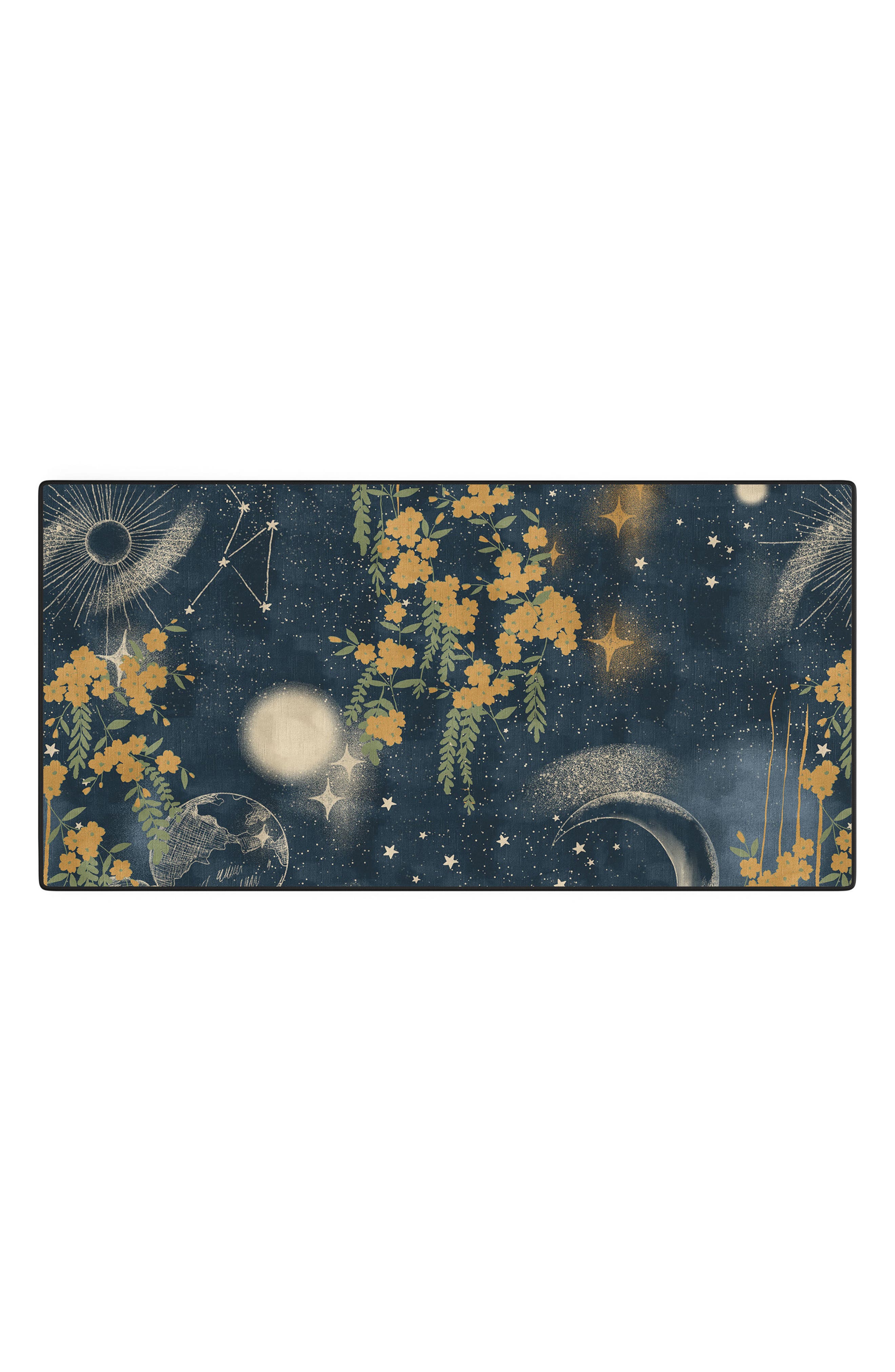 Deny Designs Midnight Forest Desk Mat