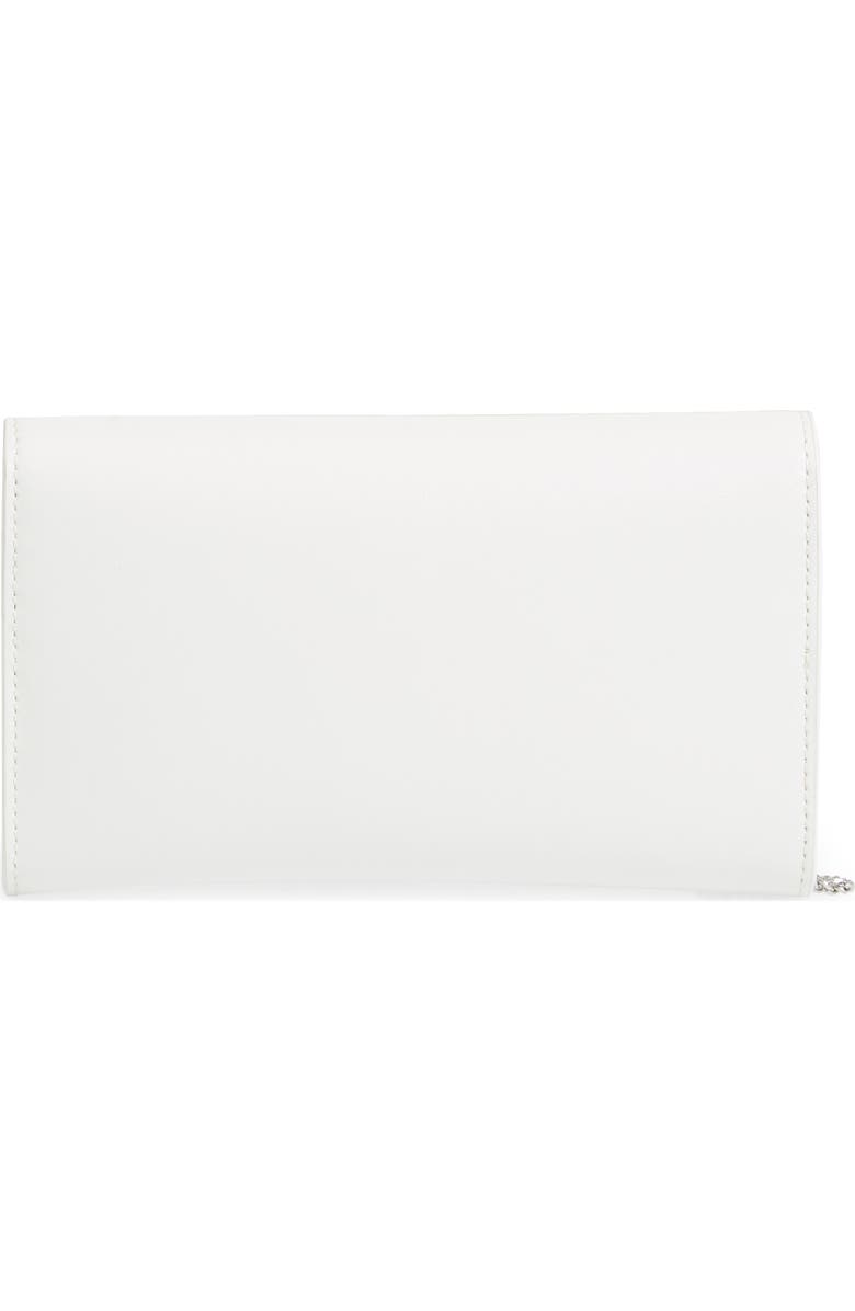 BOSS Mini Nathalie Leather Wristlet Clutch, Alternate, color,