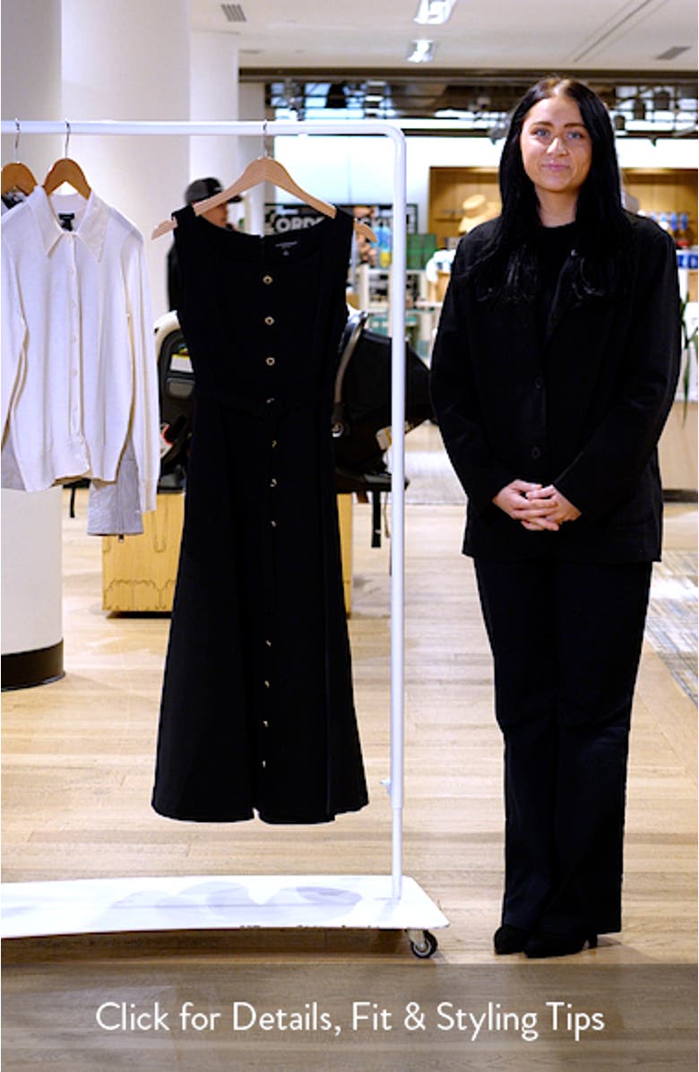 Belted Fit & Flare Dress, sales video thumbnail