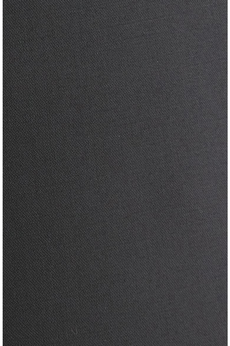 High Waist Wool Tapered Ankle Trousers, Alternate, color, BLACK