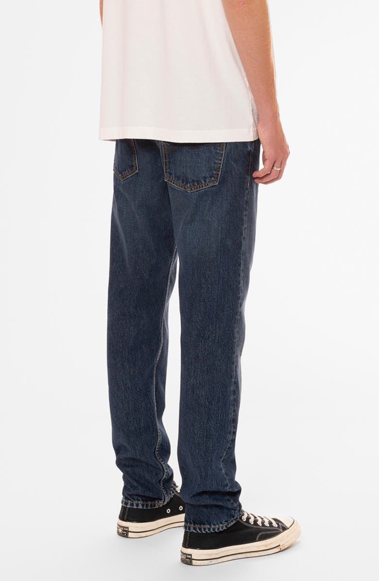 Nudie Jeans Steady Eddie II Slim Tapered Organic Cotton Jeans, Alternate, color, Blue Soil