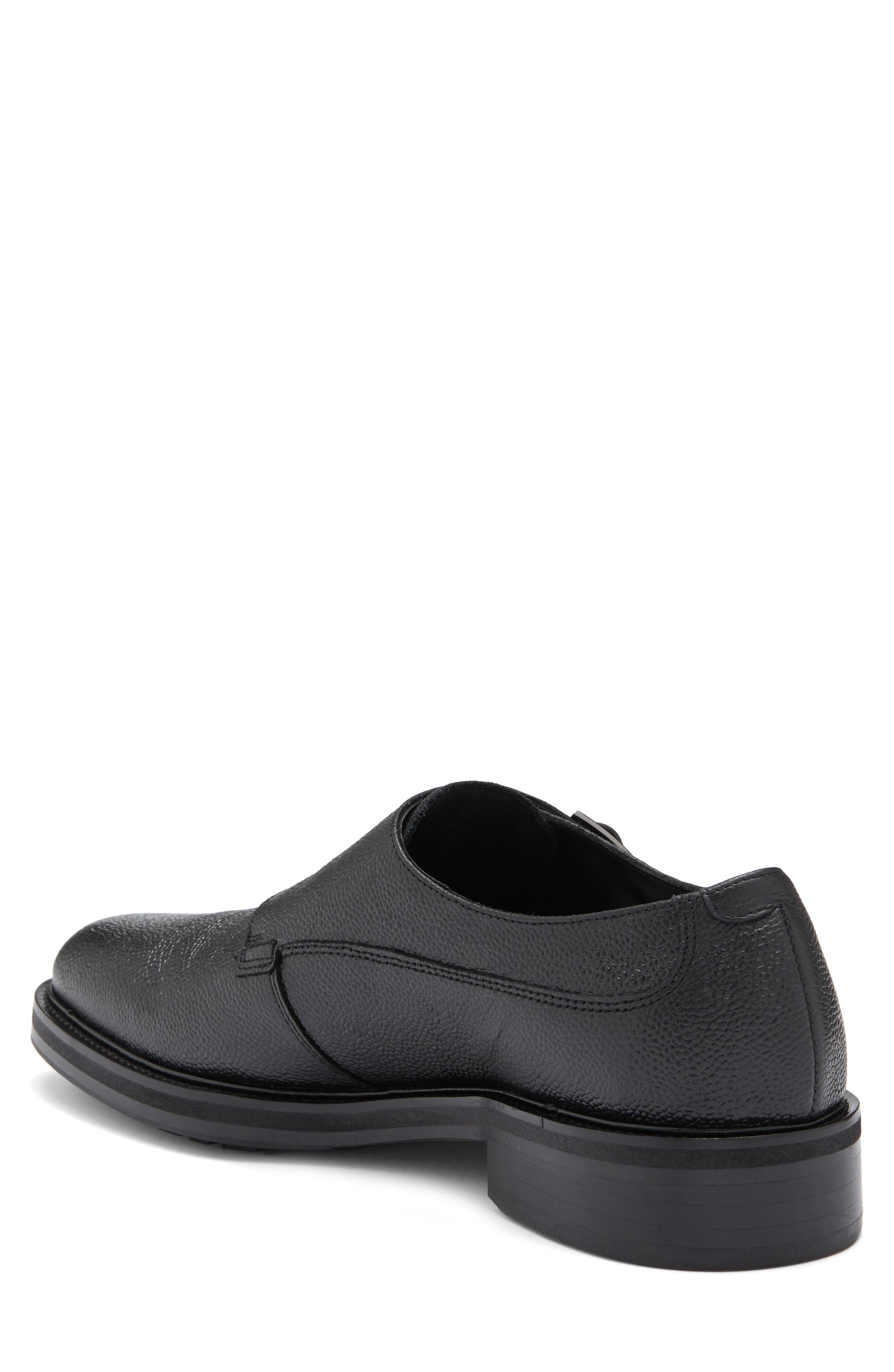 BOSS Larry Monk Strap Shoe, Alternate, color, Blk