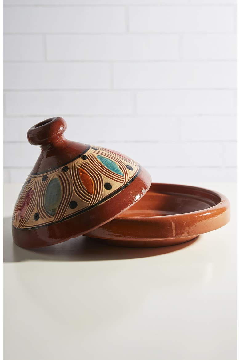 Cooking Tagine for Two, Alternate, color, RED