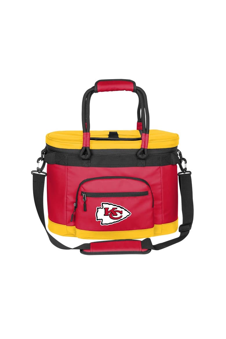Kansas City Chiefs 35 Can Flex Cooler, Main, color, Red