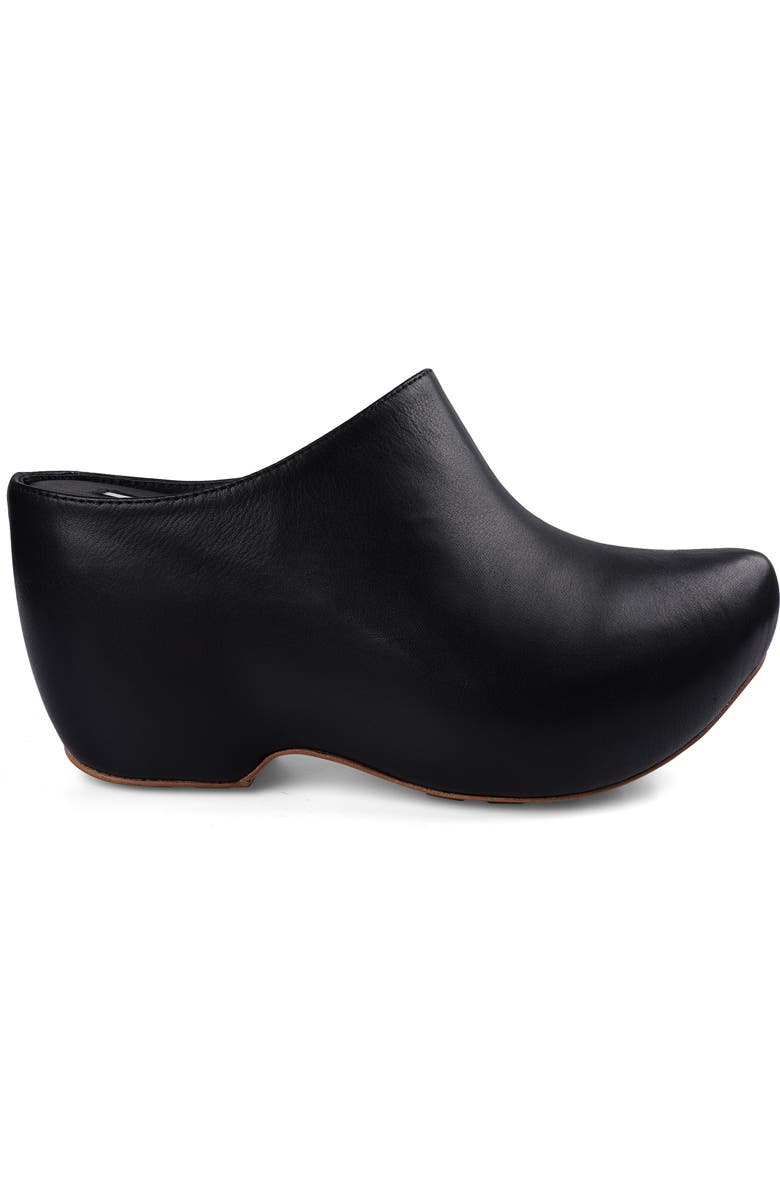 ZIGI Raffaela Platform Clog, Alternate, color, Black Leather
