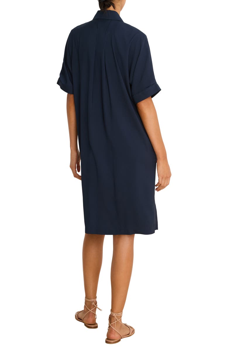 NIC+ZOE Devon Button-Up Dress, Alternate, color, Dark Indigo