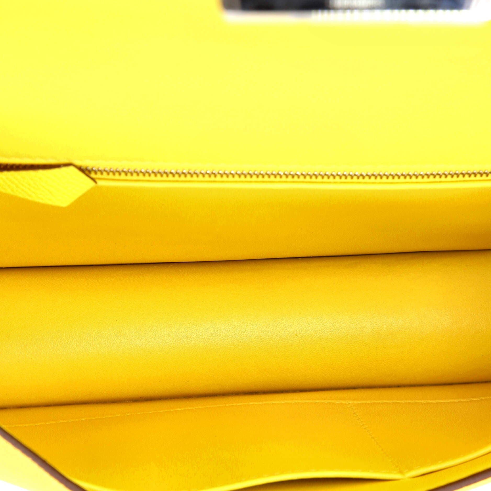 Pre-Owned Hermes Constance NM Bag Epsom 24, Alternate, color, Sun