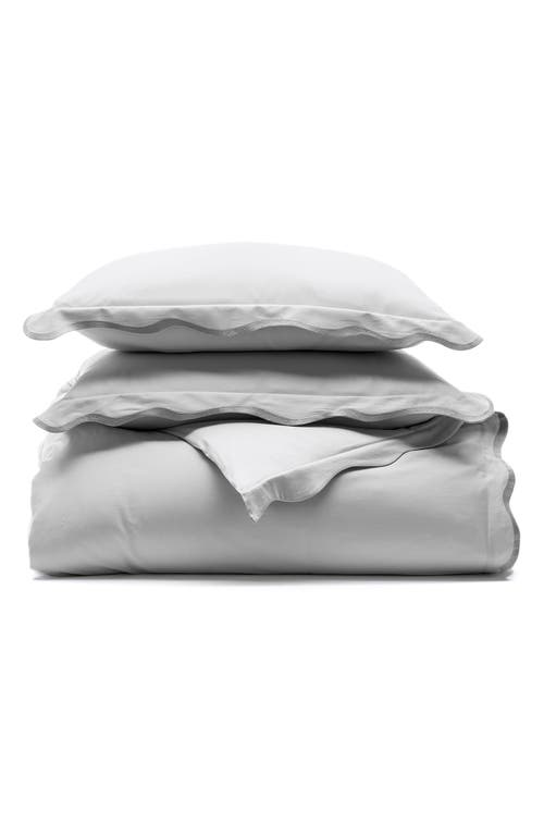 BOLL & BRANCH BOLL & BRANCH SIGNATURE CURVED EDGE DUVET COVER & SHAMS SET