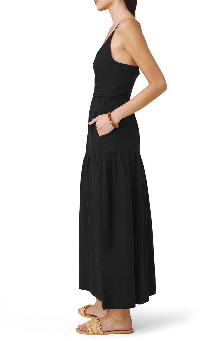 Splendid Darcy Sleeveless Tiered Maxi Dress, Alternate, color,
