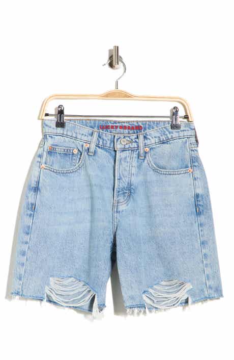 Lucky Brand Baggy Denim Bermuda Shorts