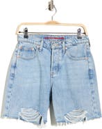 Lucky Brand Baggy Denim Bermuda Shorts