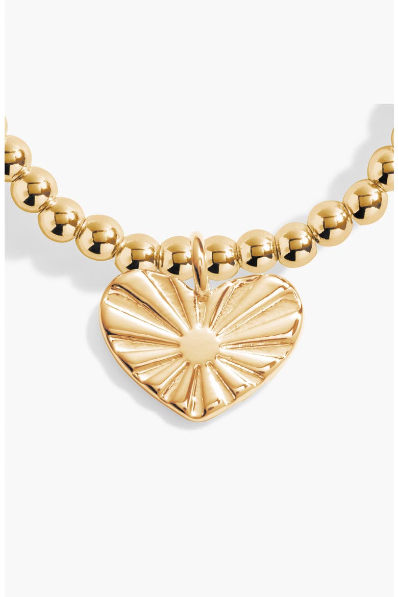 A Little 'She Believed She Could So She Did' Bracelet in Gold-Tone Plating, Alternate, color, Metallic Gold