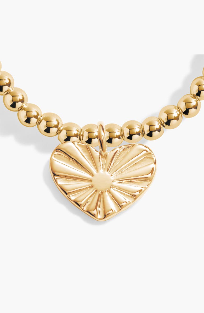 A Littles & Co A Little 'She Believed She Could So She Did' Bracelet in Gold-Tone Plating, Alternate, color, Metallic Gold