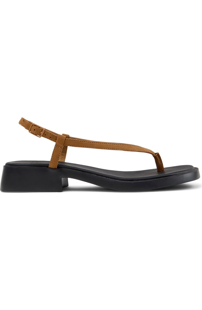 Camper Dana Sandal, Alternate, color, Medium Brown