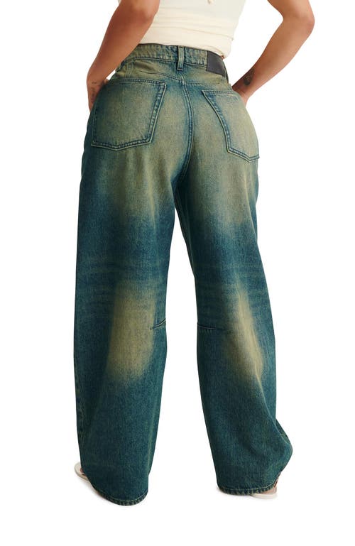Cotton On Curvy Barrel Jean In Blue