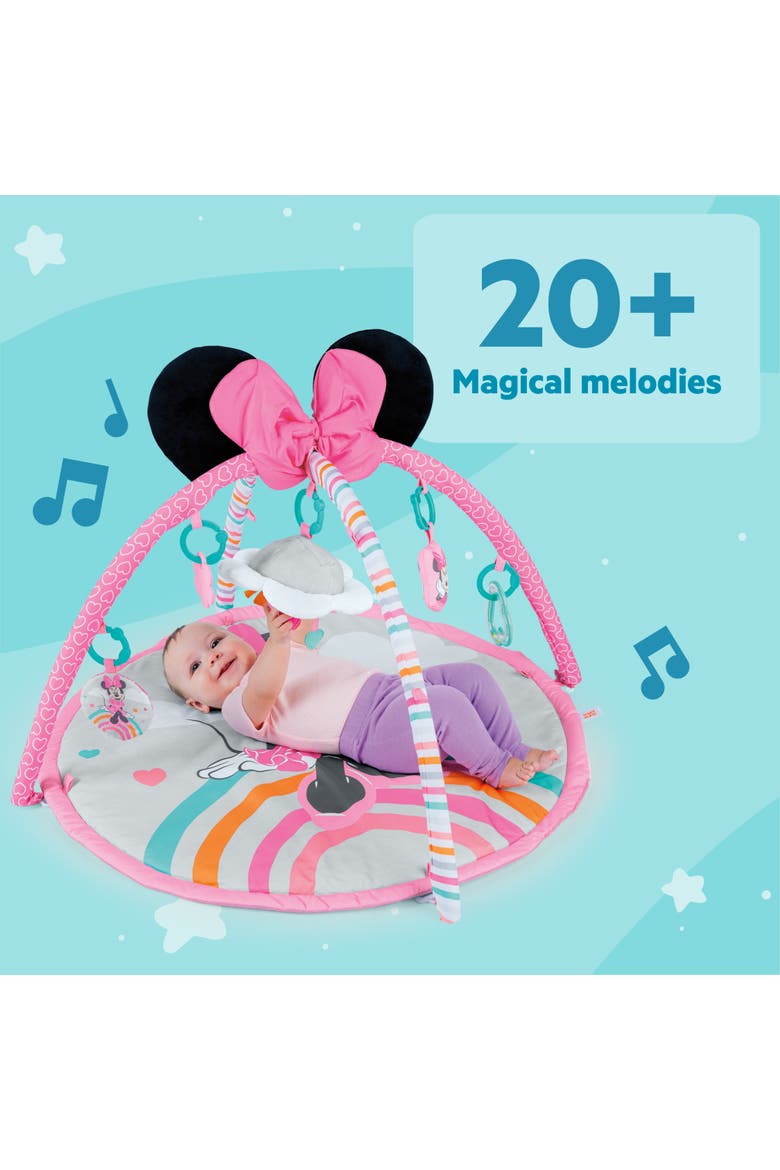 Disney Baby MINNIE MOUSE Forever Besties Activity Gym, Alternate, color, PINK