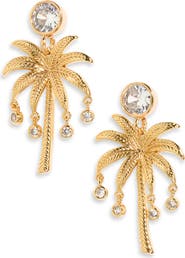 FRASIER STERLING Palm Royale Drop Earrings