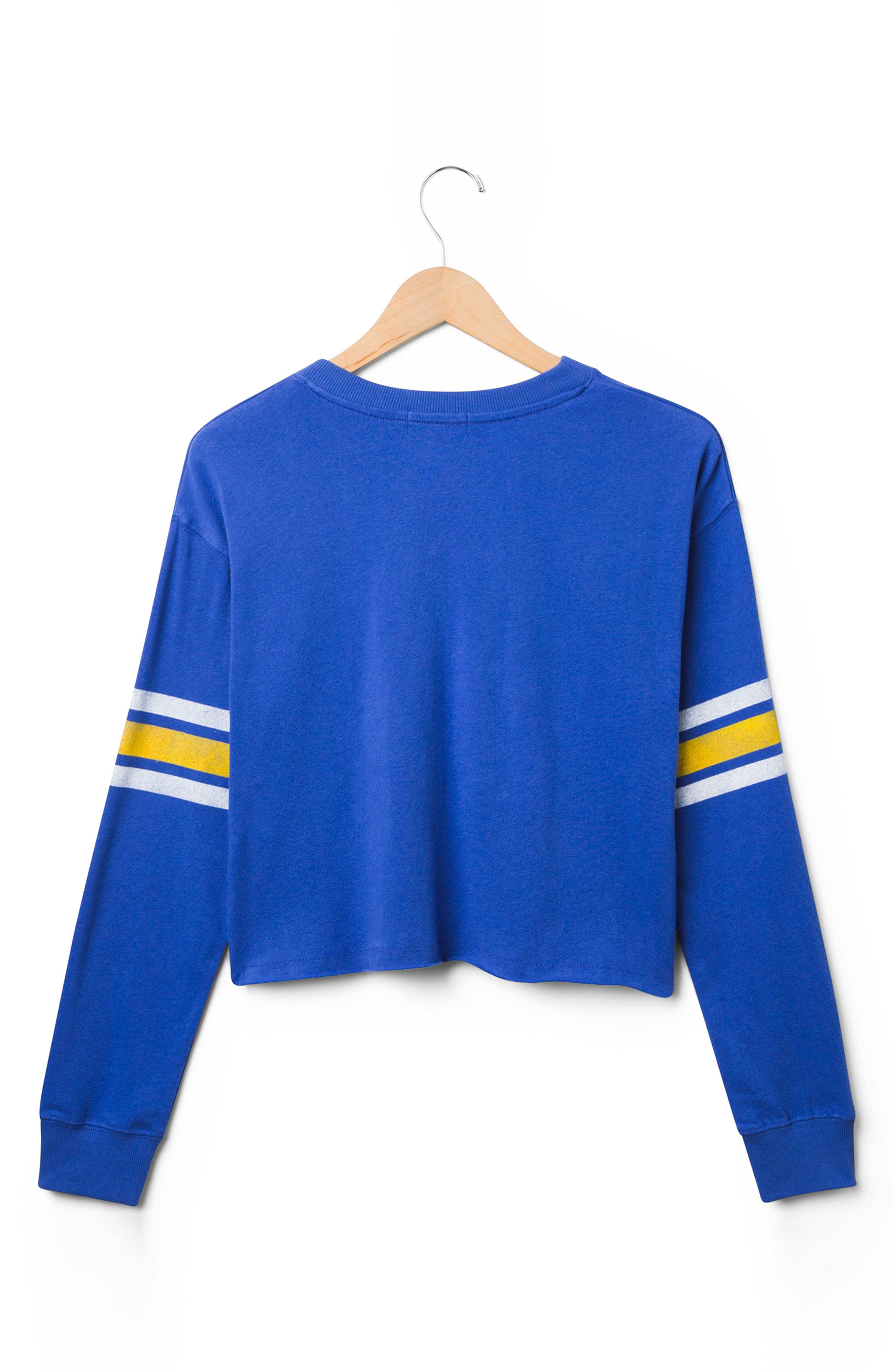 Junk Food Rams Retro Cropped Graphic Sweatshirt (Women) | Nordstromrack