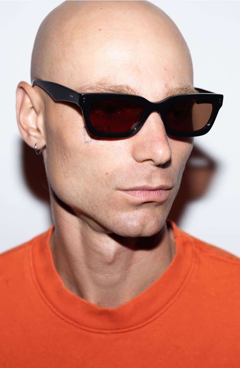 Reality Eyewear Luxe Ginsburg Sunglasses, Alternate, color, Onyx