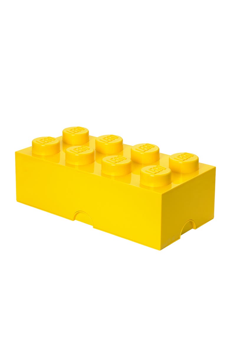 LEGO Storage Brick 8  Yellow, Main, color, 