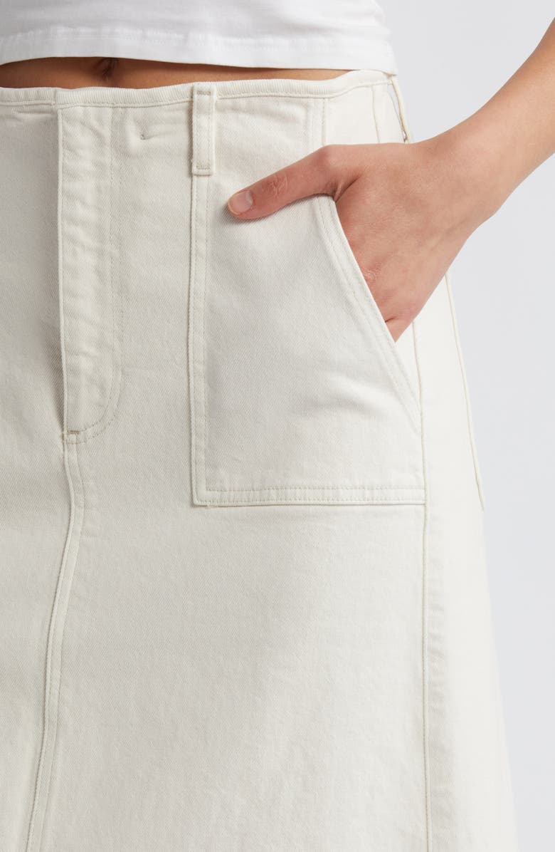 LE JEAN Jocelyn Denim Midi Skirt, Alternate, color, 