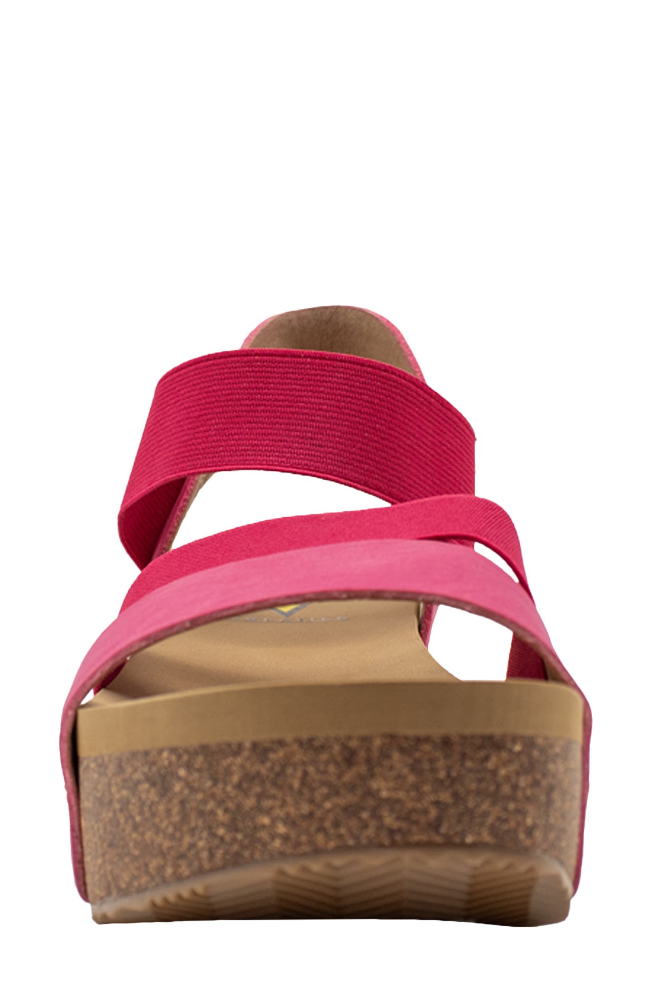 Volatile Picnic Water Resistant Platform Sandal, Alternate, color, Fuchsia