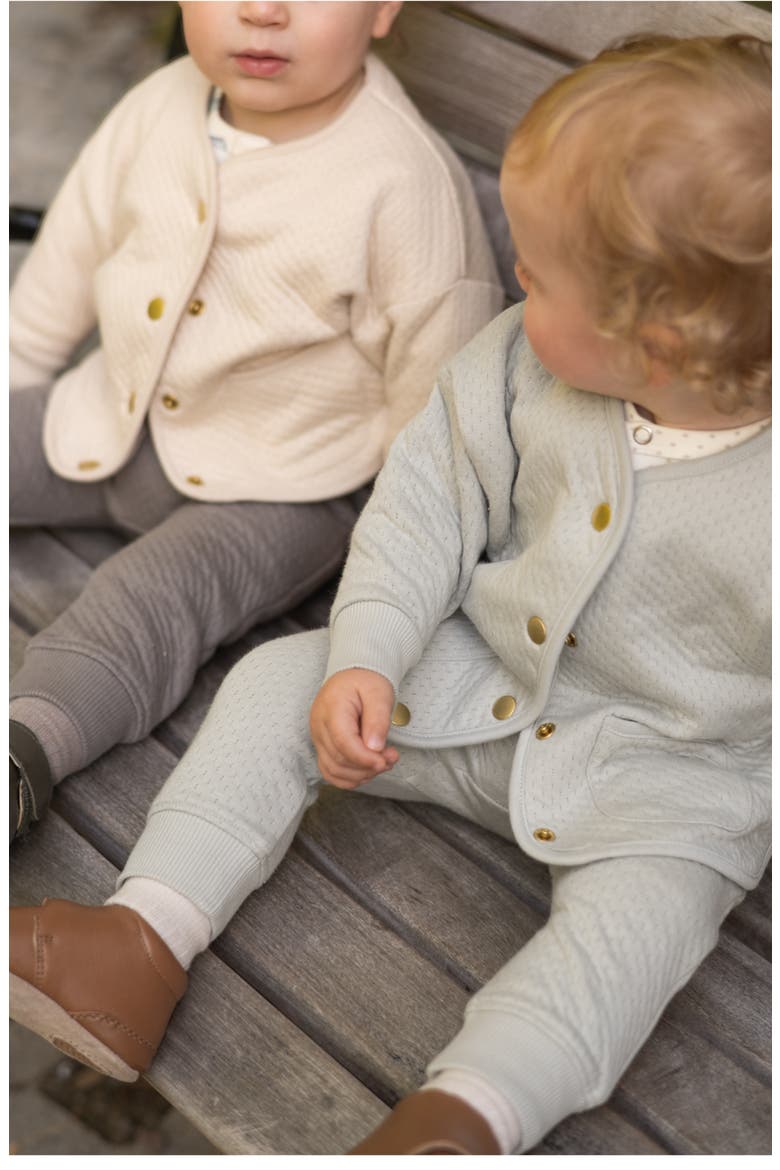 Cloud Organic Cotton Jacket, Alternate, color, SOFT SEA