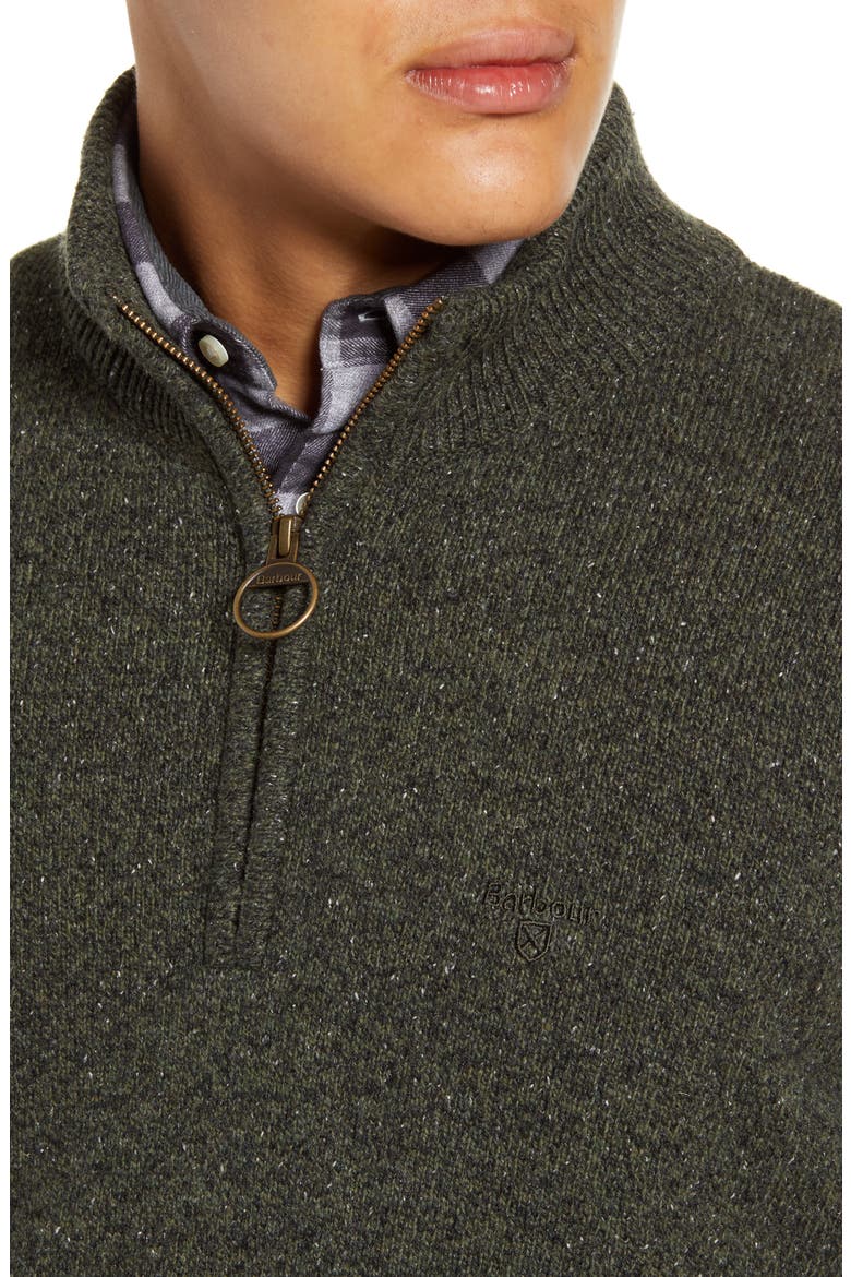 Tisbury Half Zip Pullover Sweater, Alternate, color, DK SEAWEED