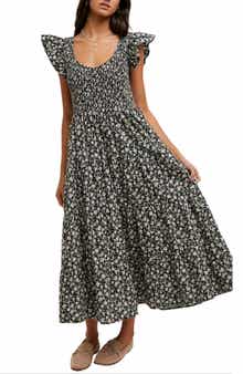 WISHLIST Floral Maxi Dress