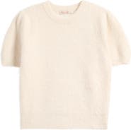Marine Layer Puff Short Sleeve Suri Alpaca Blend Sweater