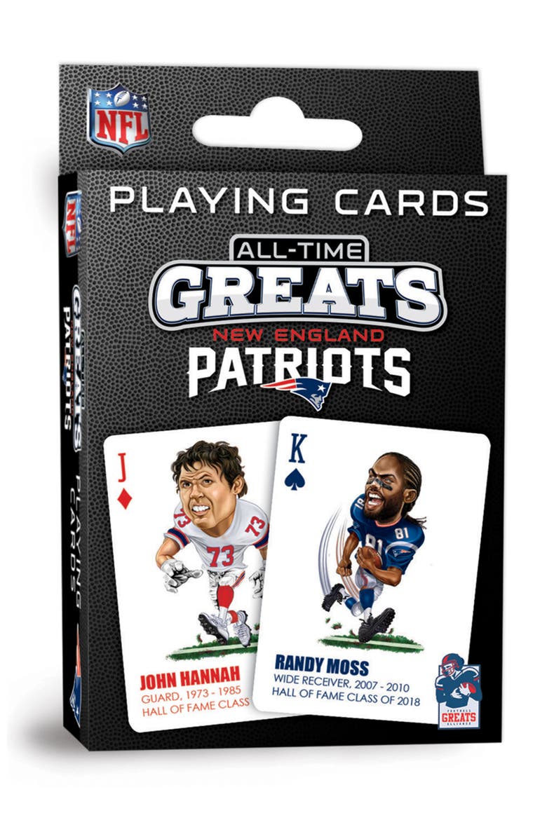 New England Patriots Playing Cards, Main, color, Multicolor