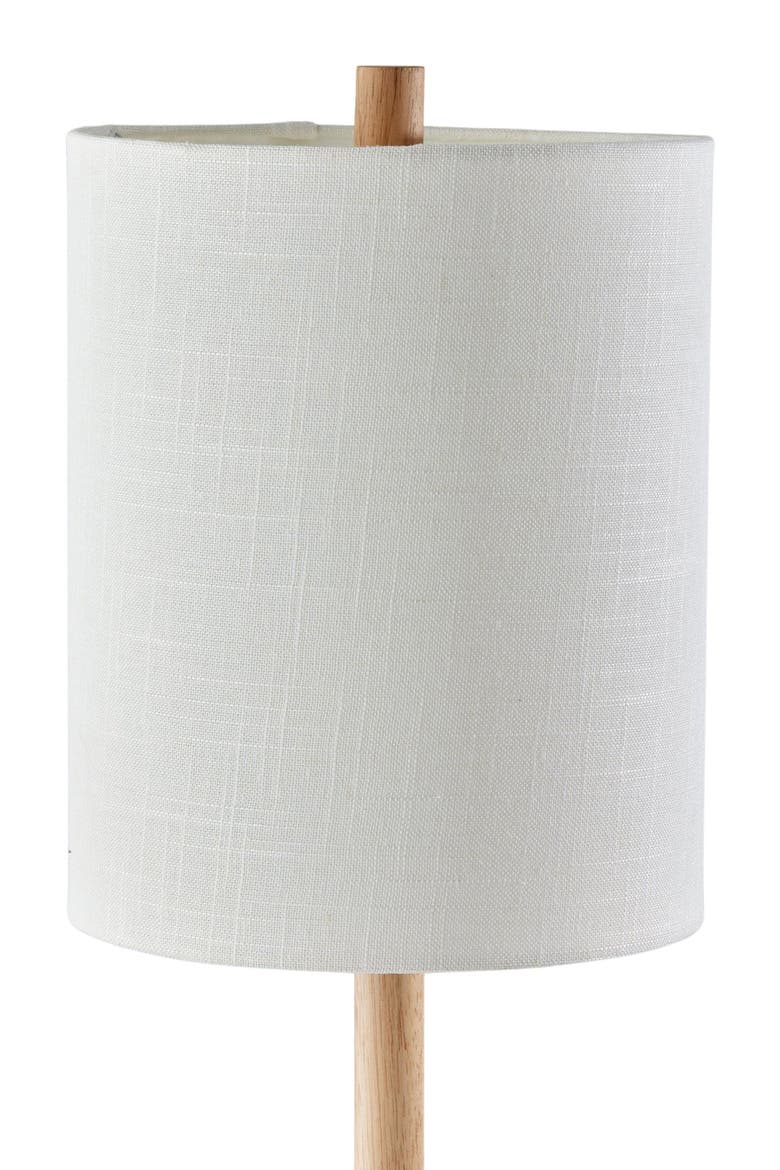 Maddox Table Lamp, Alternate, color, NATURAL WOOD / ANTIQUE BRASS