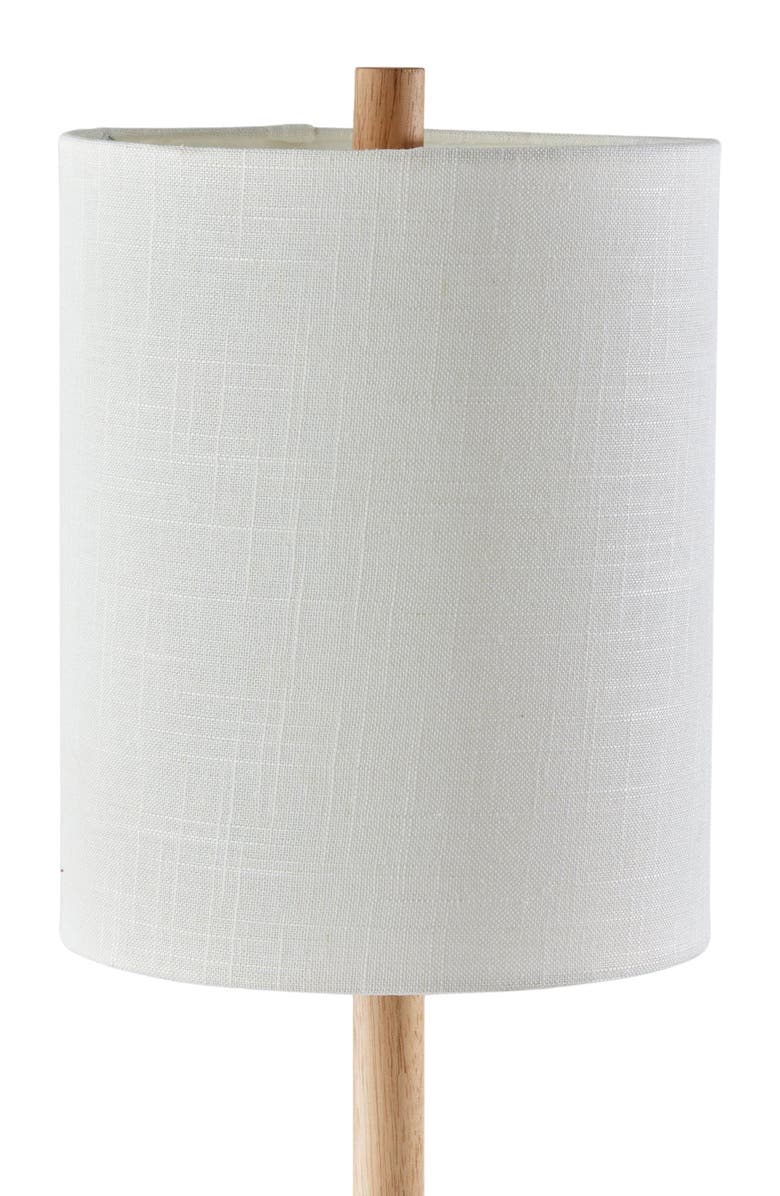 ADESSO LIGHTING Maddox Table Lamp, Alternate, color, Natural Wood / Antique Brass