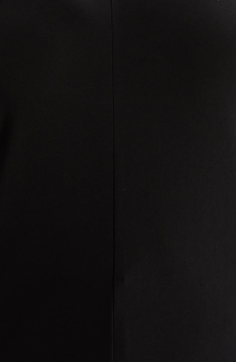 Anne Klein Pleat Shoulder Sleeveless Top, Alternate, color, Anne Black