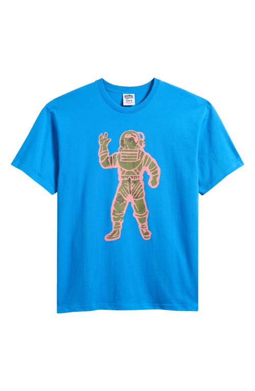 Billionaire Boys Club Astronaut Diamond Dollar Cotton Graphic T-shirt In Blue