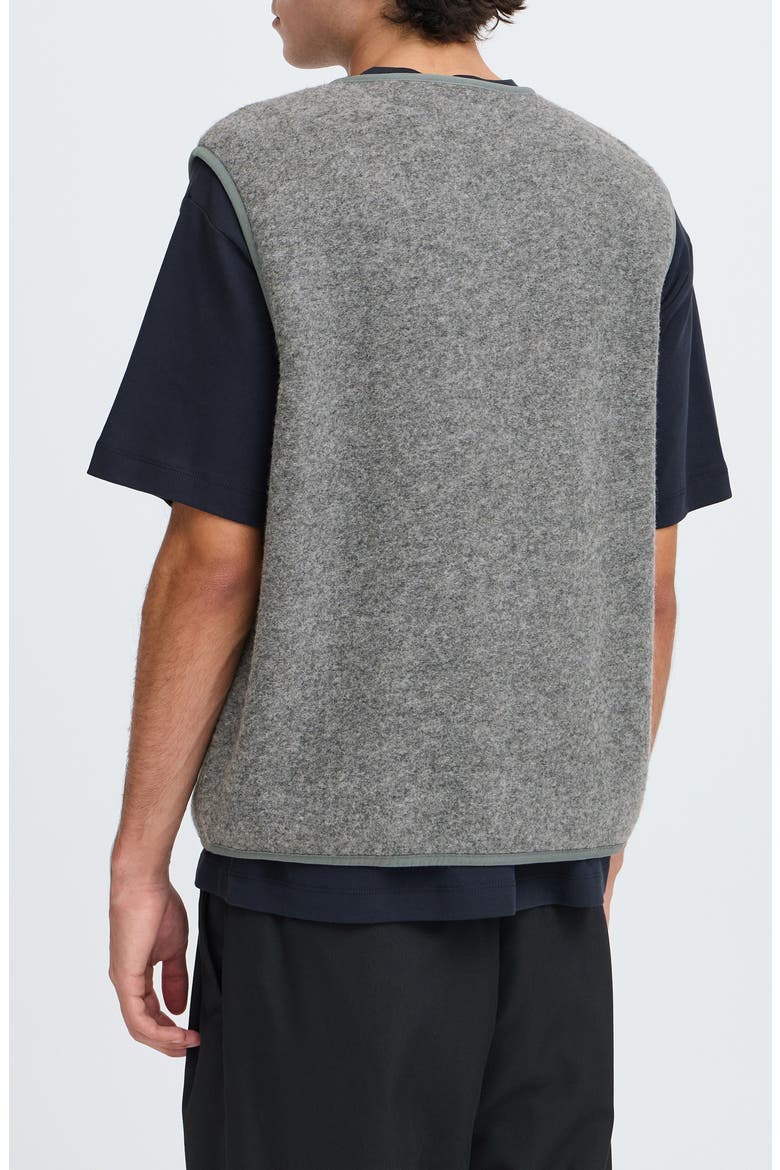 Wool Blend Vest, Alternate, color, MONUMENT MELANGE
