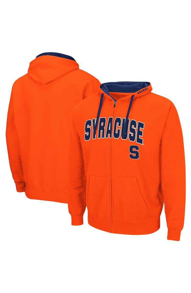 COLOSSEUM Men's Colosseum Orange Syracuse Orange Big & Tall Full-Zip Hoodie, Main, color, Orange