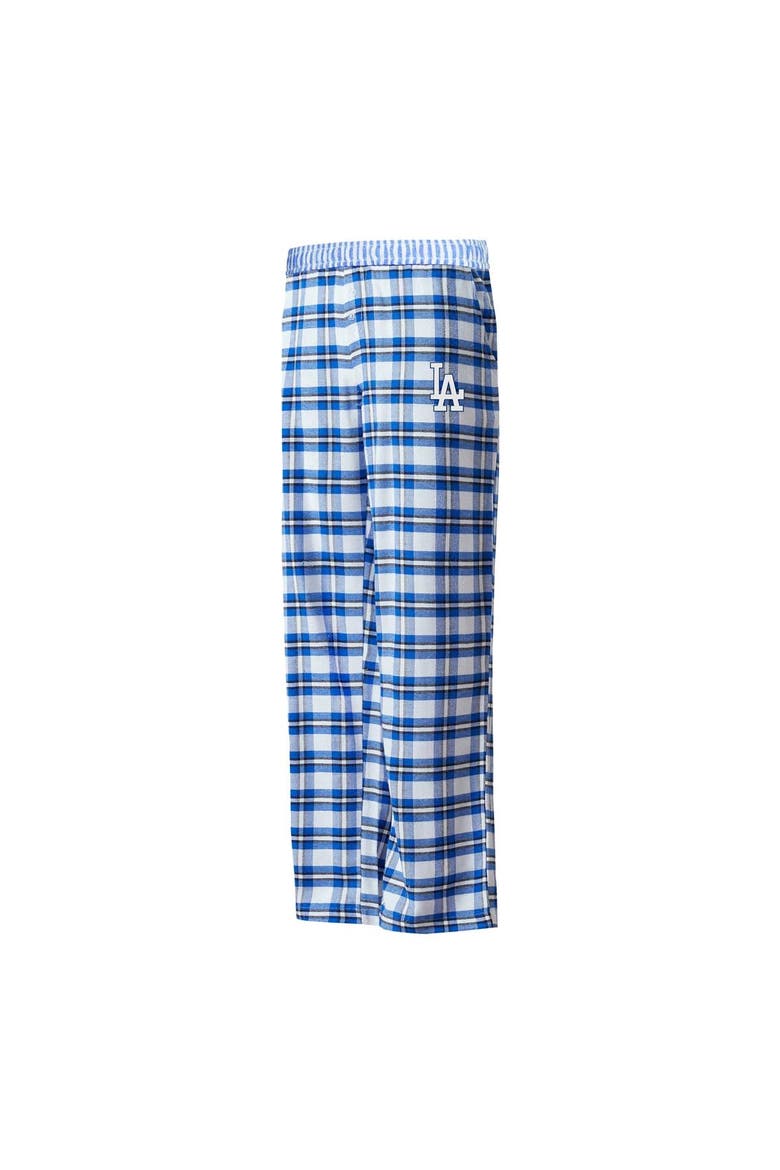 Women's Concepts Sport Royal/Black Los Angeles Dodgers Sienna Flannel Sleep Pants, Alternate, color, Royal
