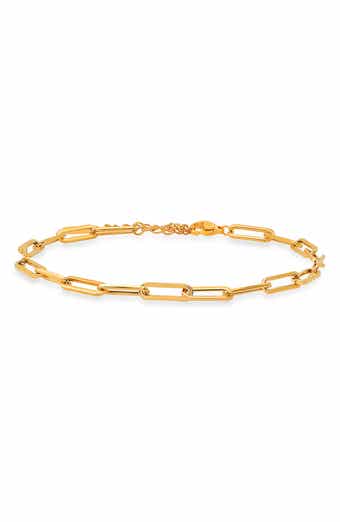 Paper Clip Chain Bracelet