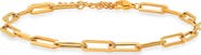HMY JEWELRY Paper Clip Chain Bracelet