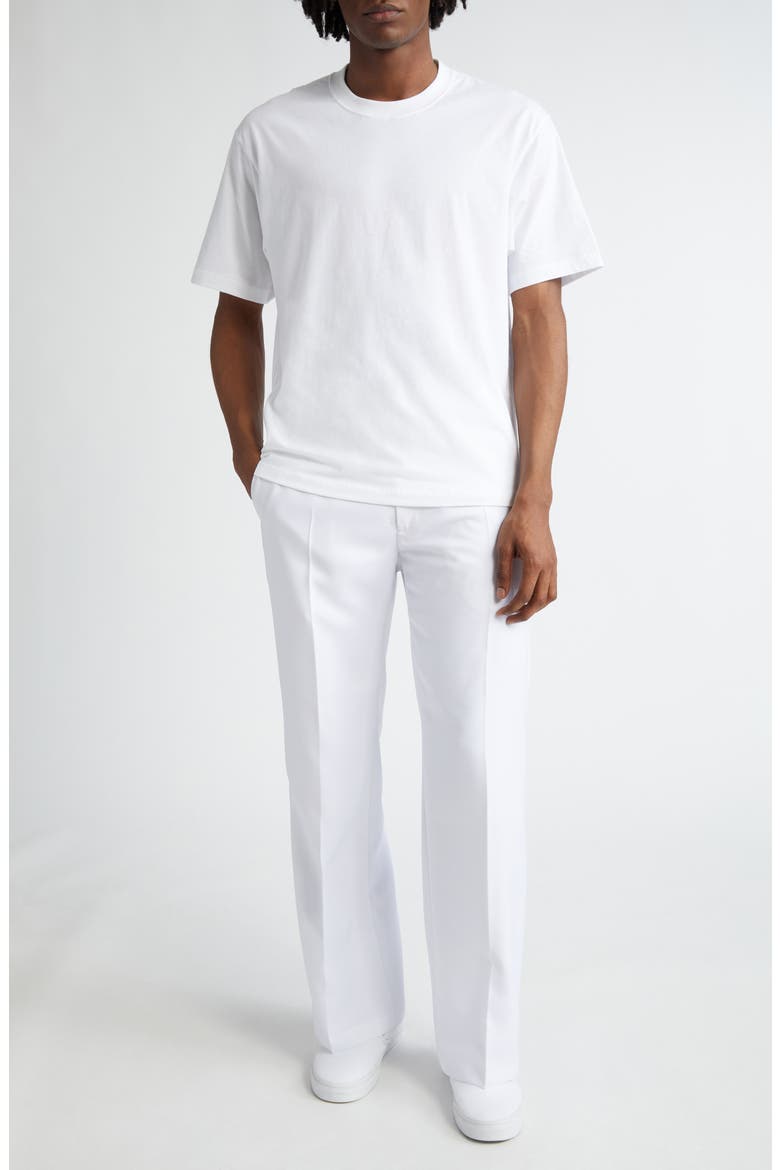 Back Logo Organic Cotton Graphic T-Shirt, Alternate, color, WHITE