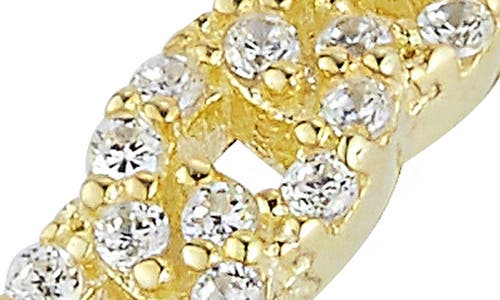 Glaze Jewelry Cubic Zirconia Curb Link Ring In Gold