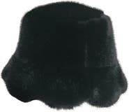 MARCUS ADLER Faux Fur Bucket Hat