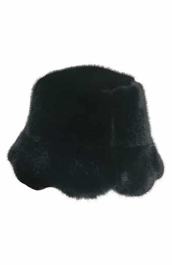 MARCUS ADLER Faux Fur Bucket Hat